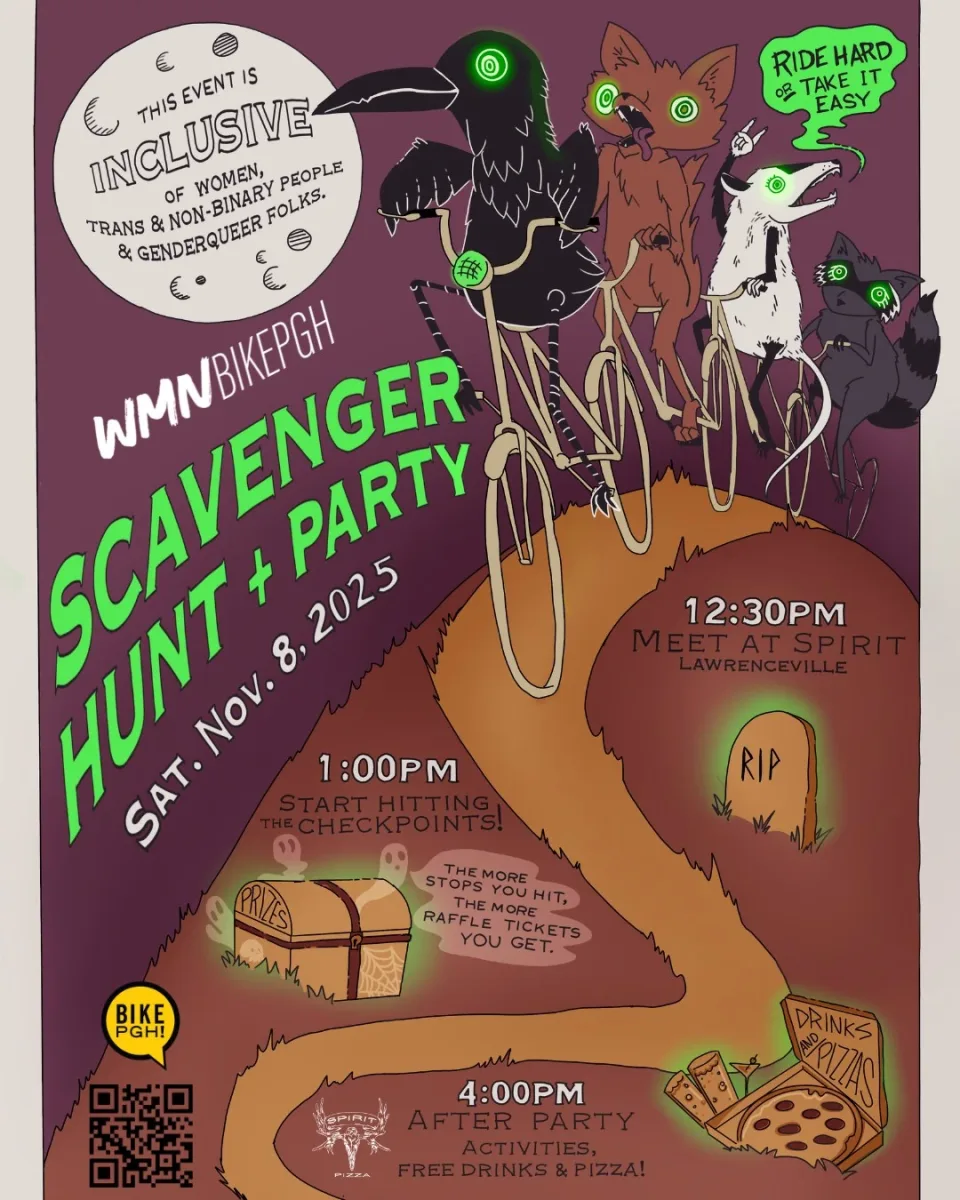 WMNBikePGH Scavenger Hunt + Party @ Spirit
