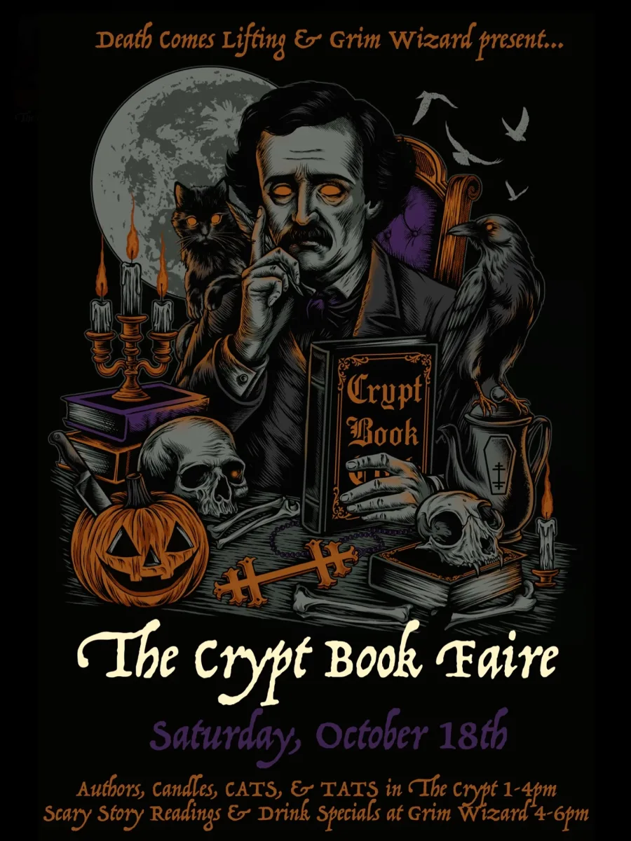 The Crypt Book Faire @ Grim Wizard Coffee