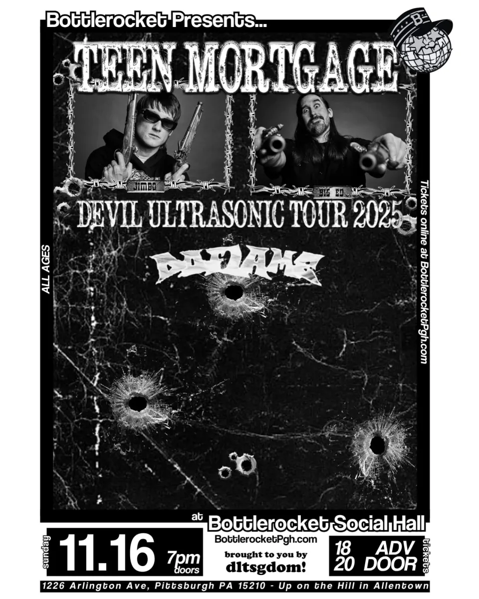 Teen Mortgage / Detainee - Devil Ultrasonic Tour @ Bottlerocket Social Hall