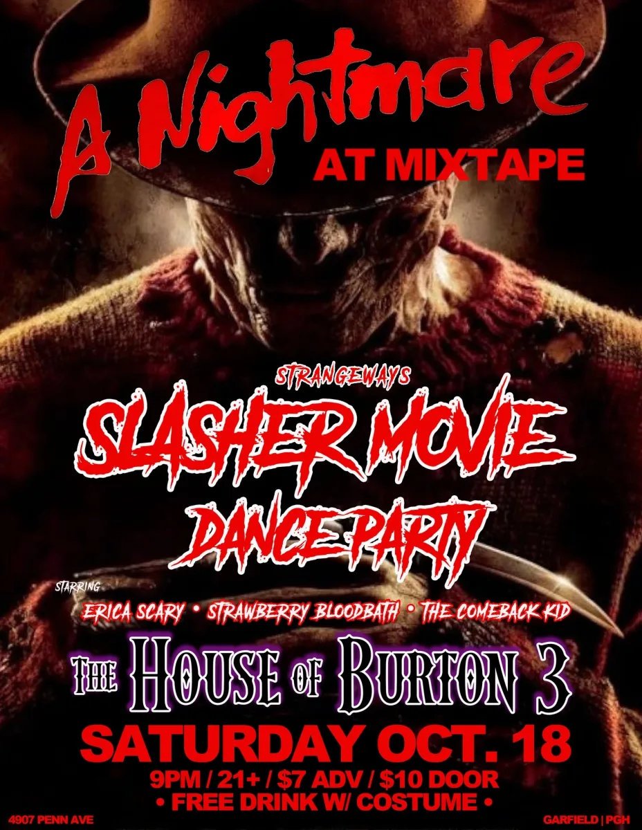 Strangeways: Slasher Movie Dance Party @ Mixtape