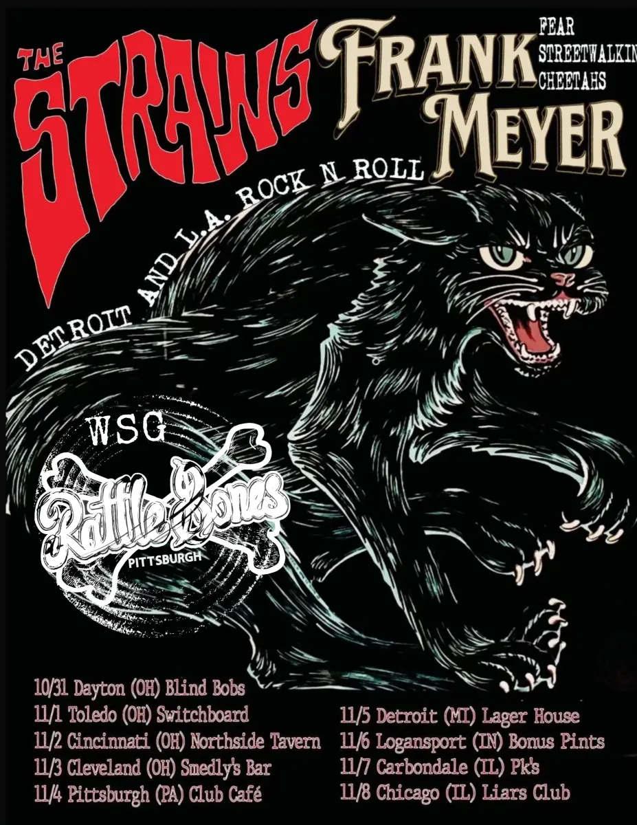 Frank Meyer (L.A.), The Strains (Detroit), Rattle Bones (Pittsburgh) @ Club Cafe