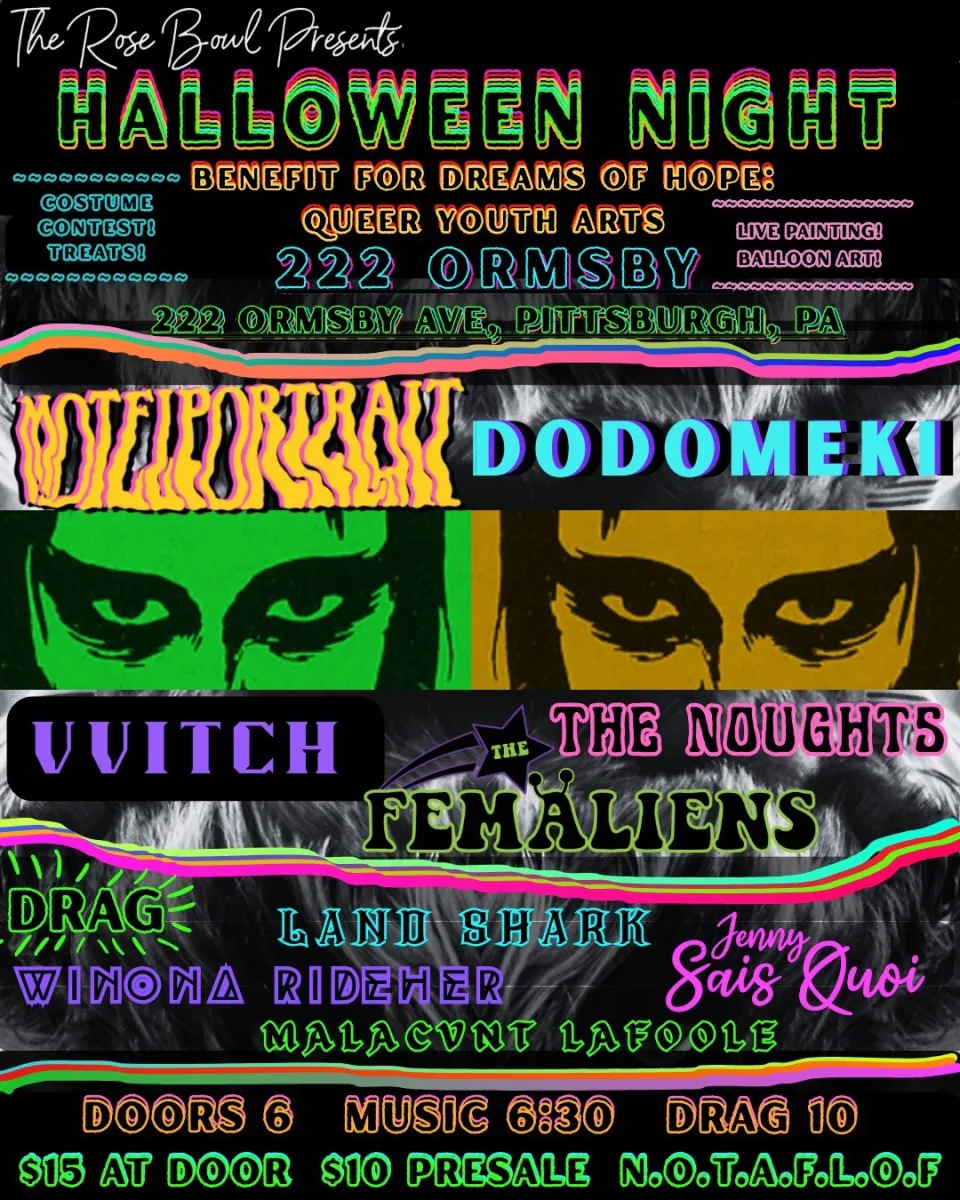 Halloween Night Benefit for Dreams of Hope @ 222 Ormsby