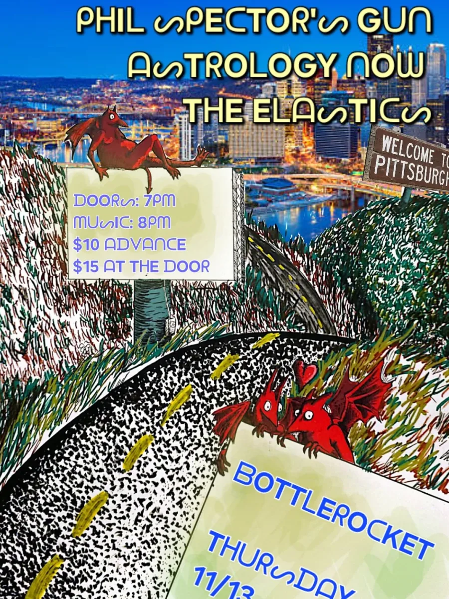 Phil Spector's Gun, Astrology Now, The Elastics at Bottlerocket @ Bottlerocket Social Hall