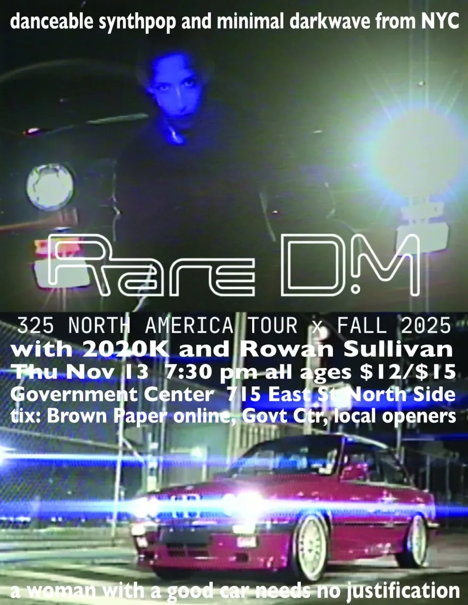 Rare DM with 2020K and Rowan Sullivan @ The Government Center