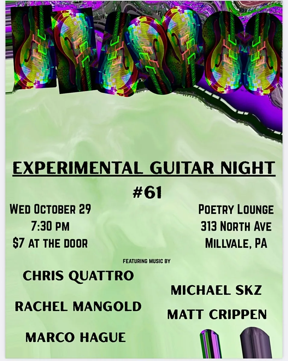 Experimental Guitar Night #61 @ Poetry Lounge