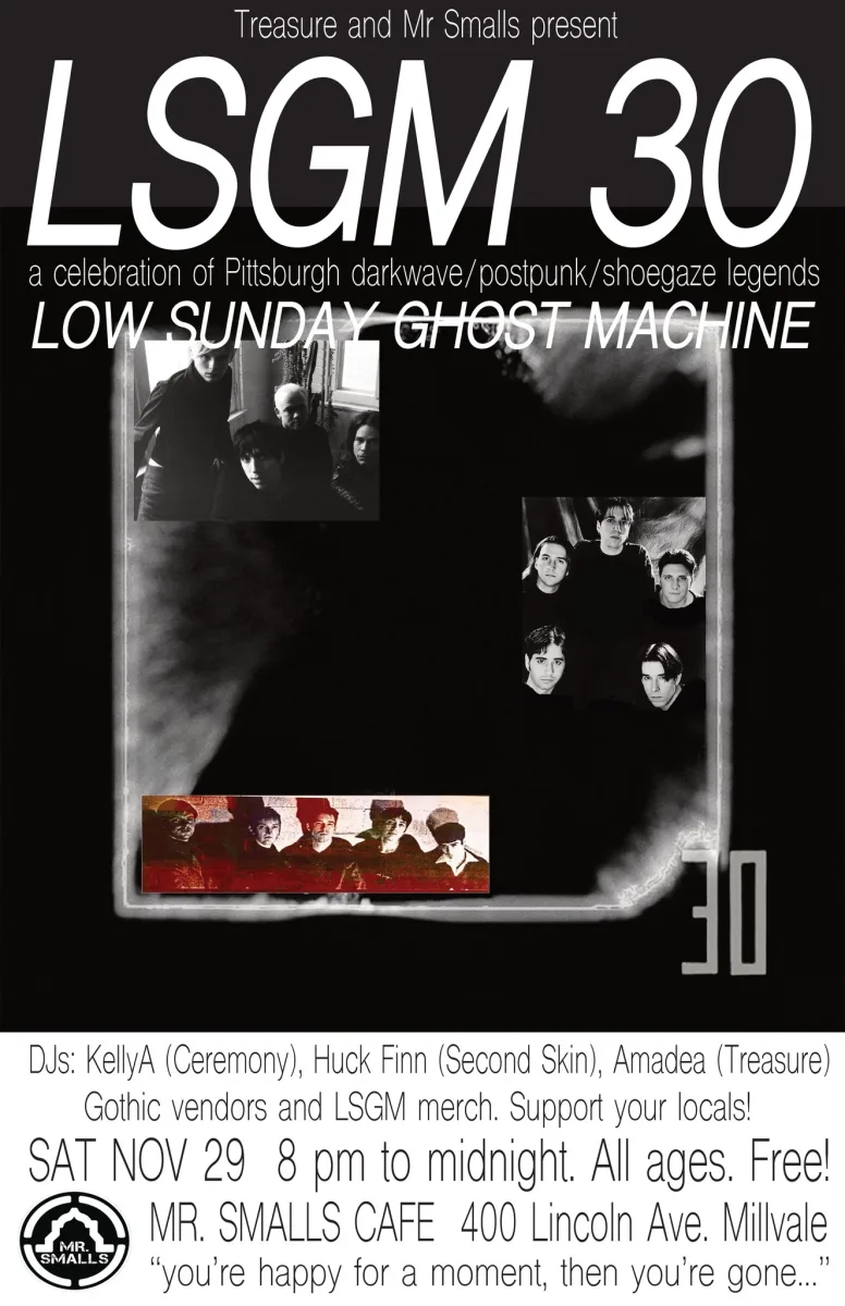 LSGM 30: A Celebration of Low Sunday Ghost Machine @ Mr. Smalls