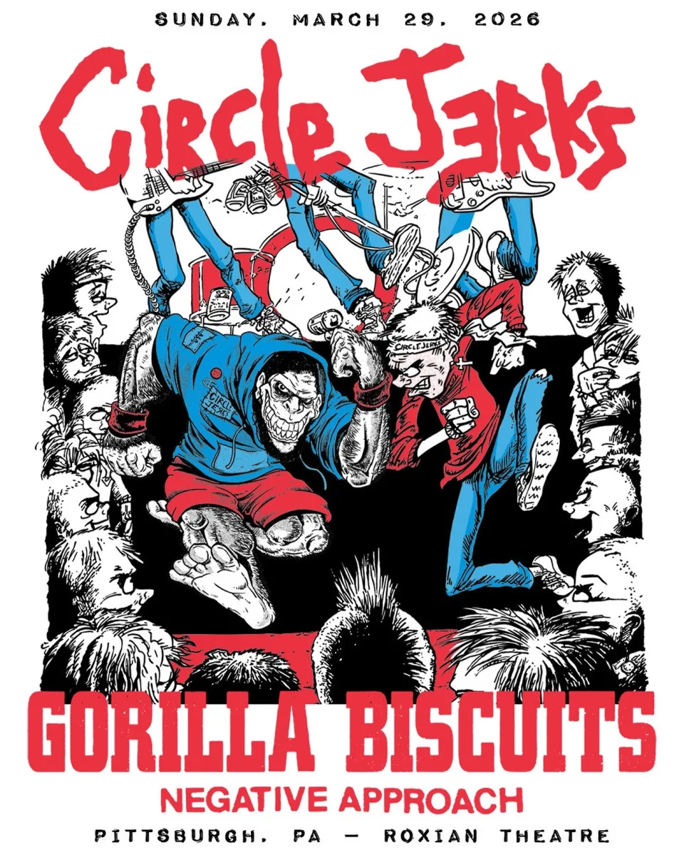 Circle Jerks w/ Gorilla Biscuits, Negative Approach @ Roxian Theater