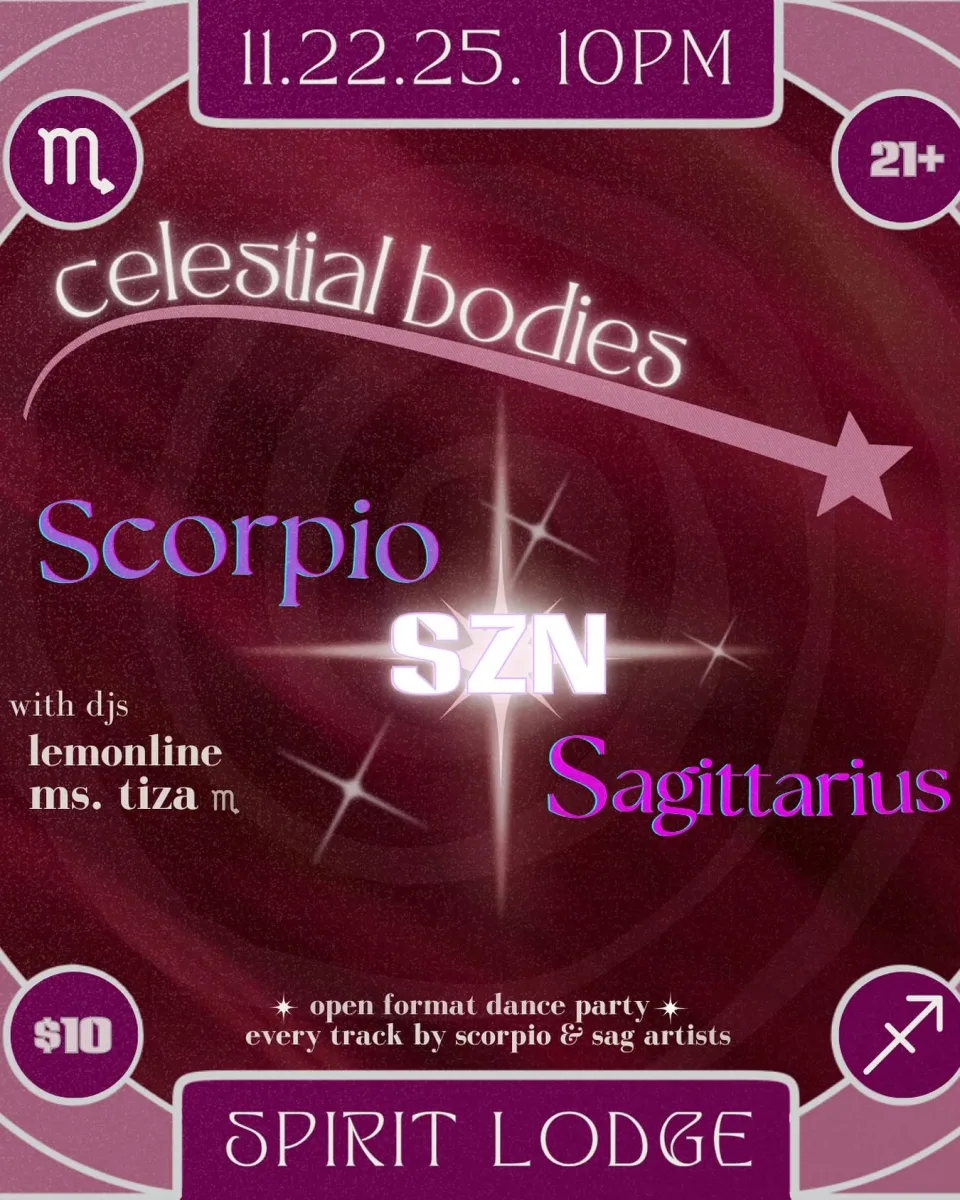 Celestial Bodies: Scorpio SZN @ Spirit