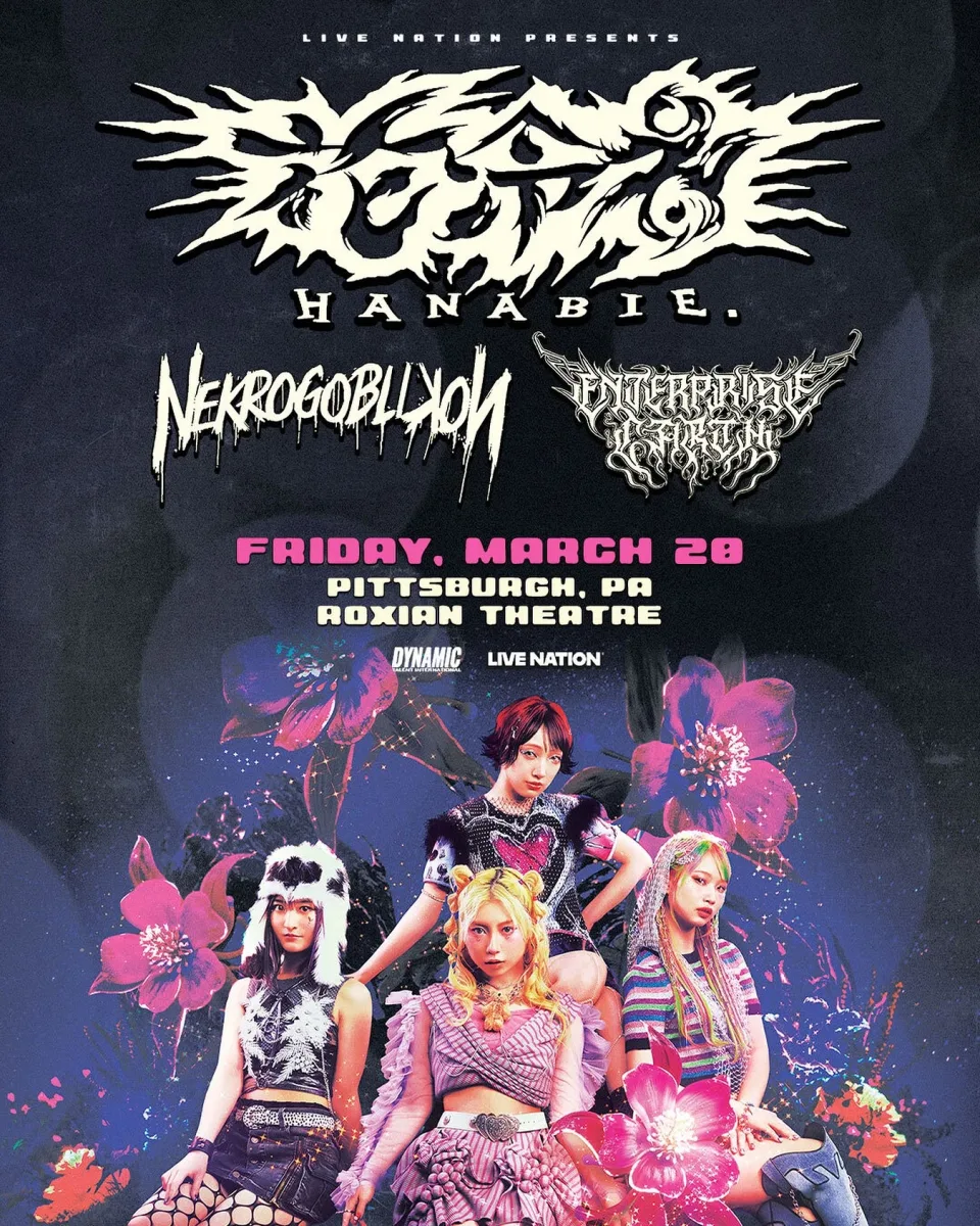 Hanabie / Nekrogoblikon / Enterprise Earth @ Roxian Theater