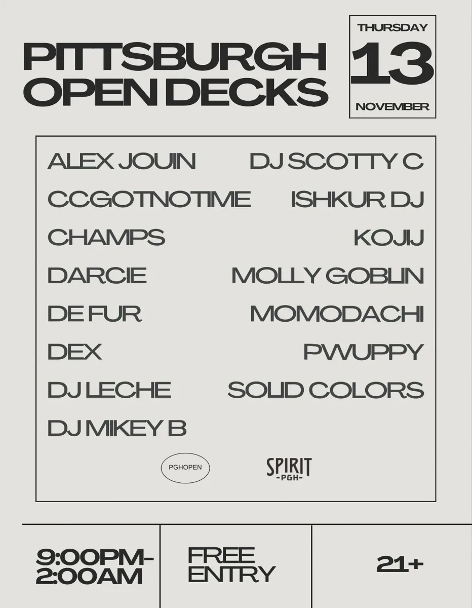Pittsburgh Open Decks @ Spirit