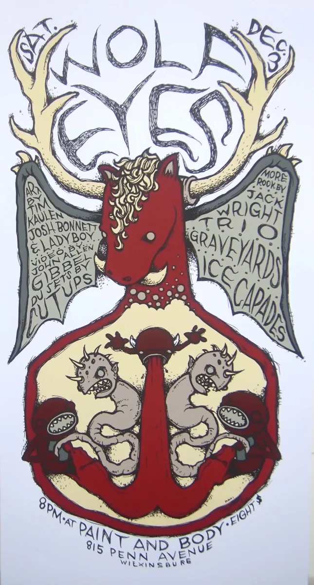 WOLF EYES, JACK WRIGHT TRIO, GRAVEYARD, and ICE CAPADES. Plus DJ CUTUPS,  @ Paint & Body