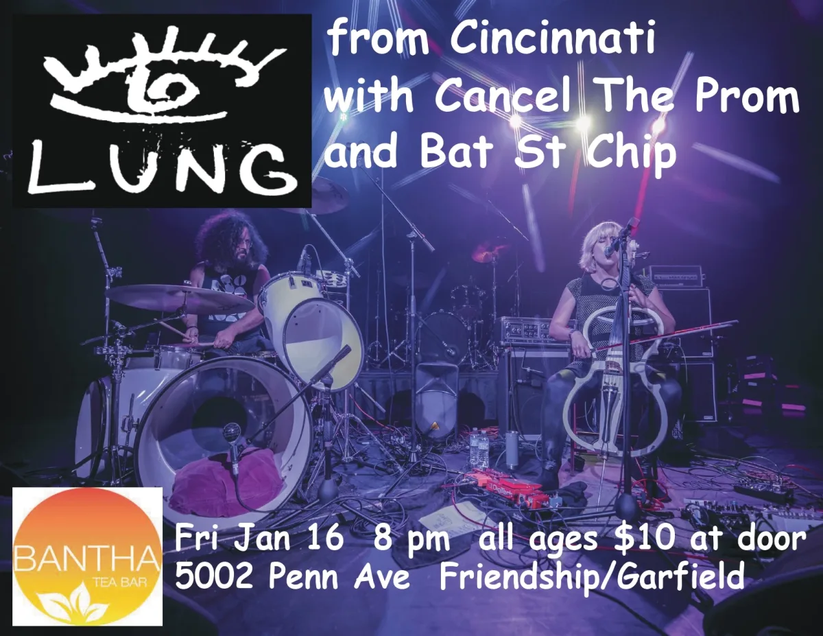 Lung w/ Cancel The Prom, Bat St Chip @ Bantha Tea Bar
