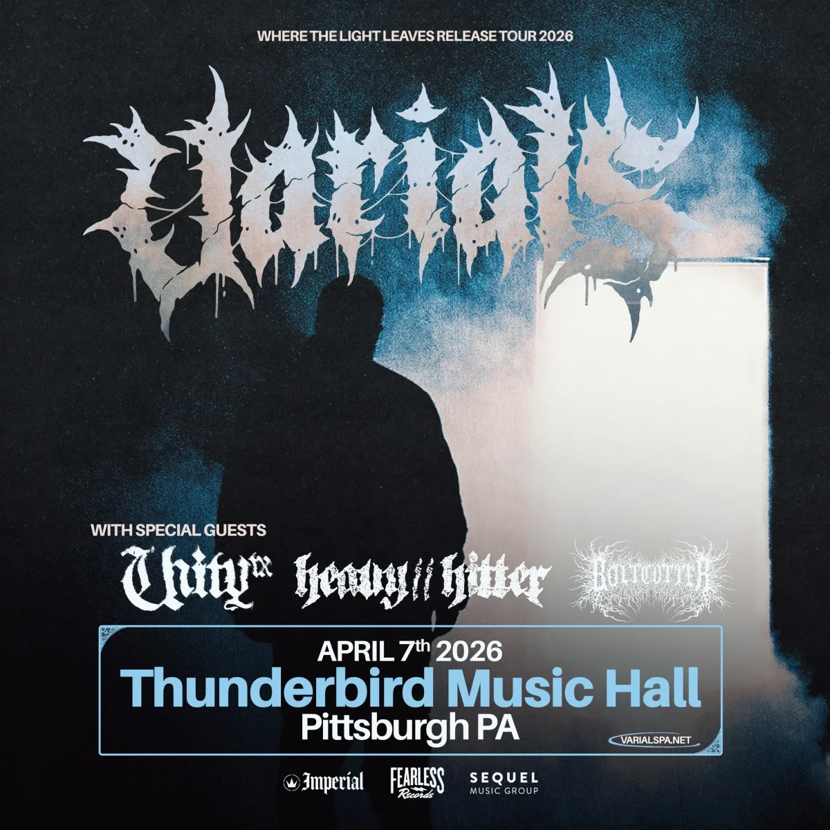 Varials w/ UnityTX, HEAVY//HITTER, Boltcutter @ Thunderbird