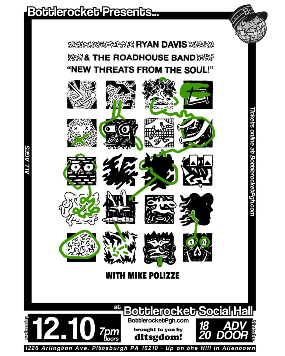 Ryan Davis & The Roadhouse Band w/ Mike Polizze @ Bottlerocket Social Hall