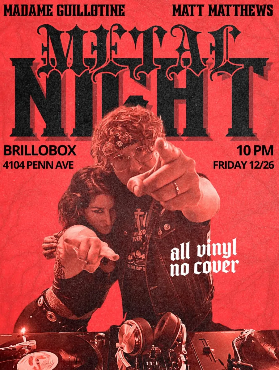 Metal Night with Madame Guillotine & Matt Matthews @ Brillobox