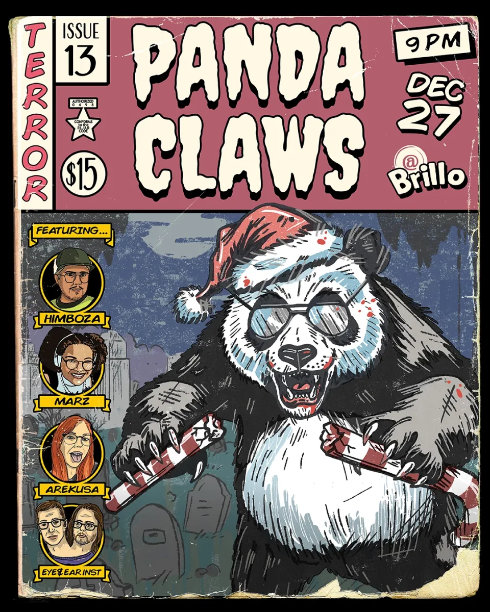 Panda Claws! @ Brillobox