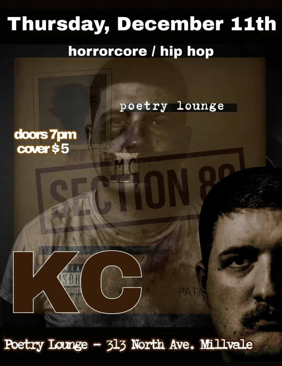 K.C. - Horrorcore Hip Hop at Poetry Lounge @ Poetry Lounge