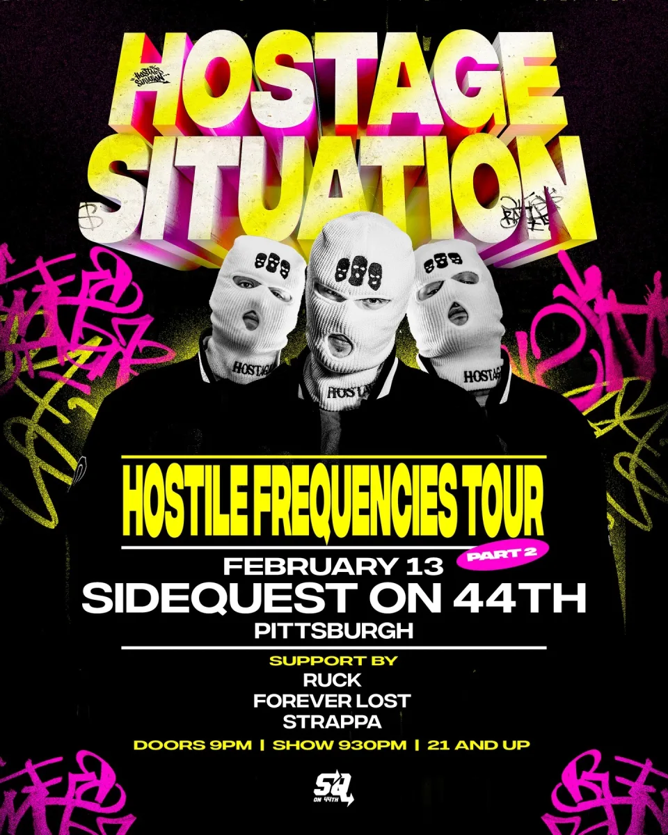Hostage Situation - Hostile Frequencies Tour Part 2 @ Side Quest