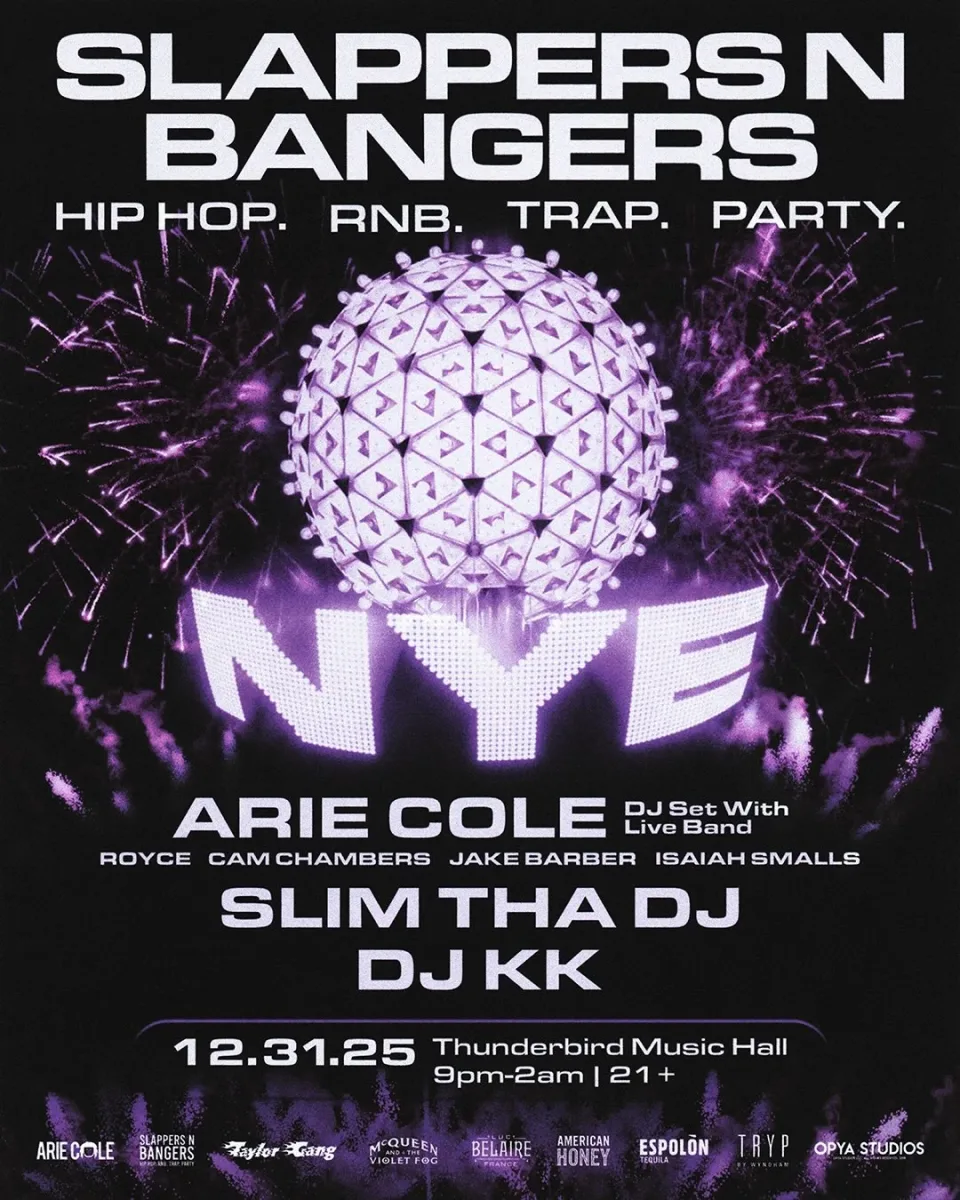 Slappers N Bangers NYE 2025 @ Thunderbird