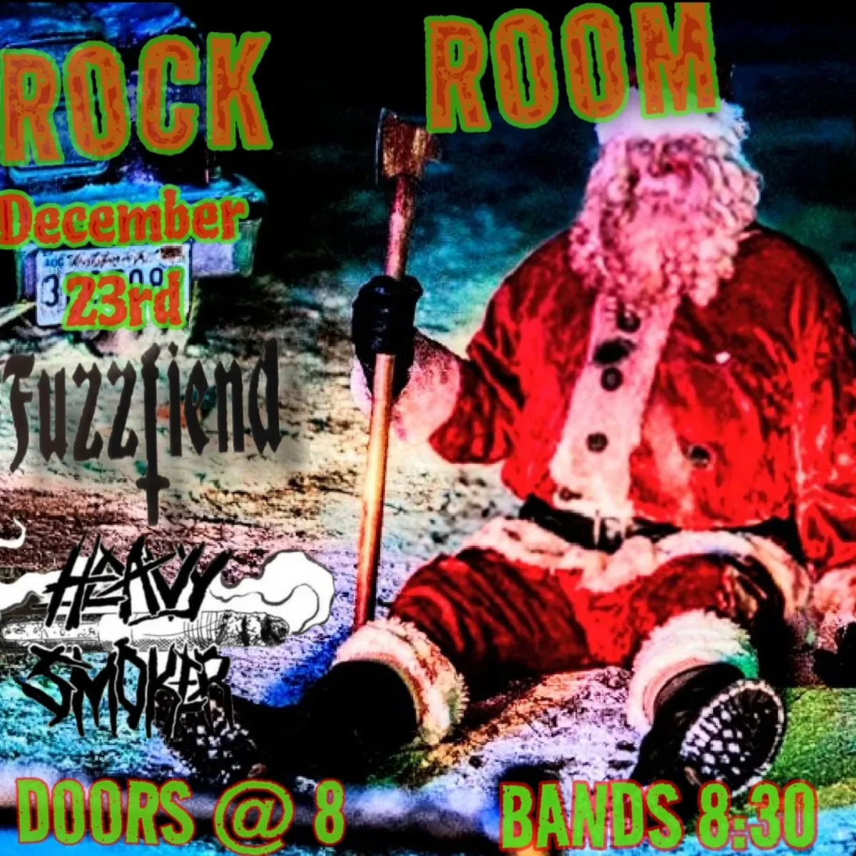 Fuzzfiend + Heavy Smoker at Rock Room @ Rock Room
