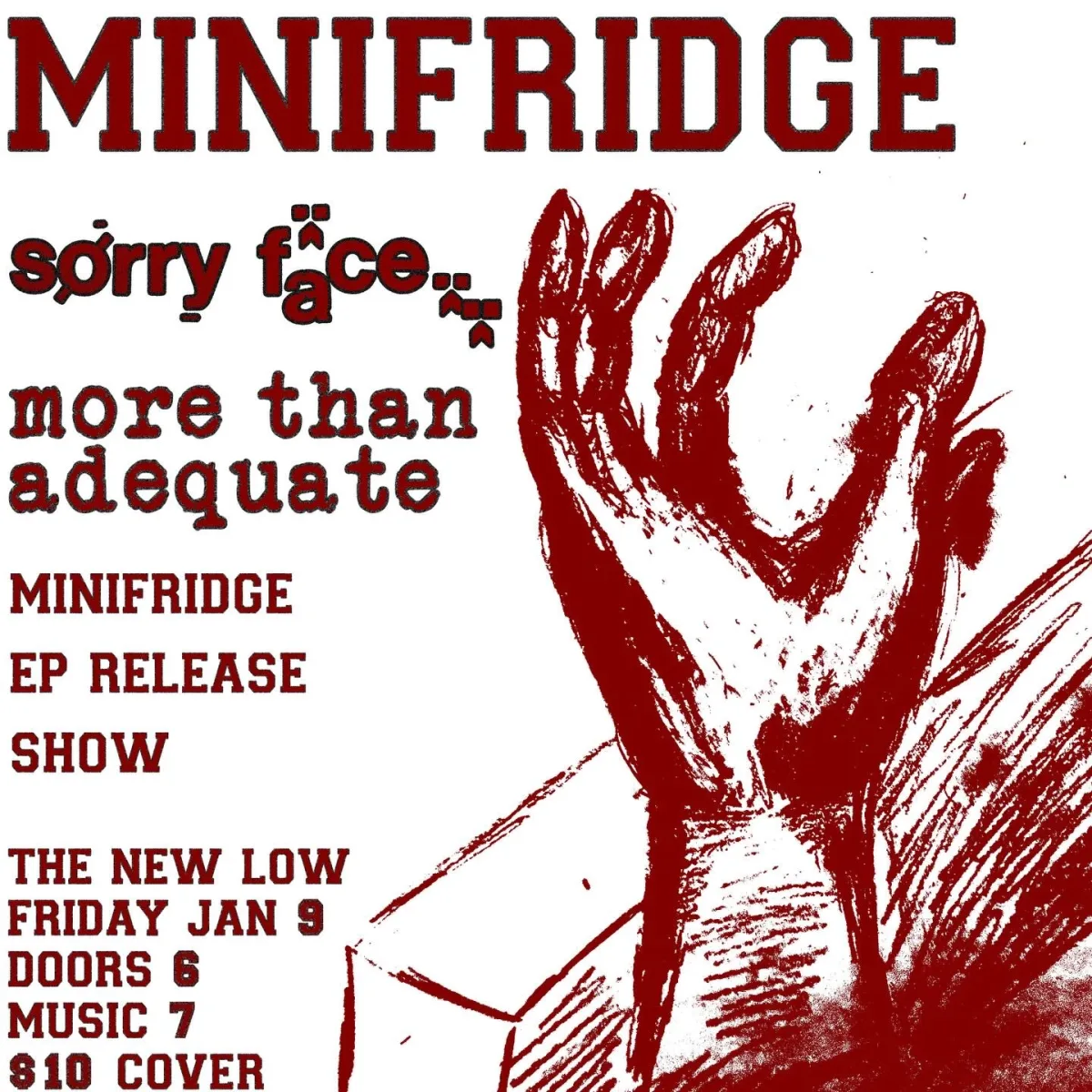 Minifridge EP Release Show @ The New Low