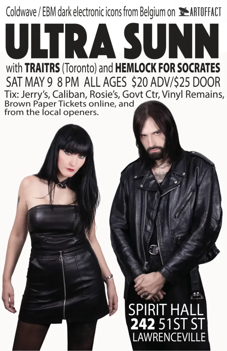 Ultra Sunn w/ Traitrs & Hemlock for Socrates @ Spirit