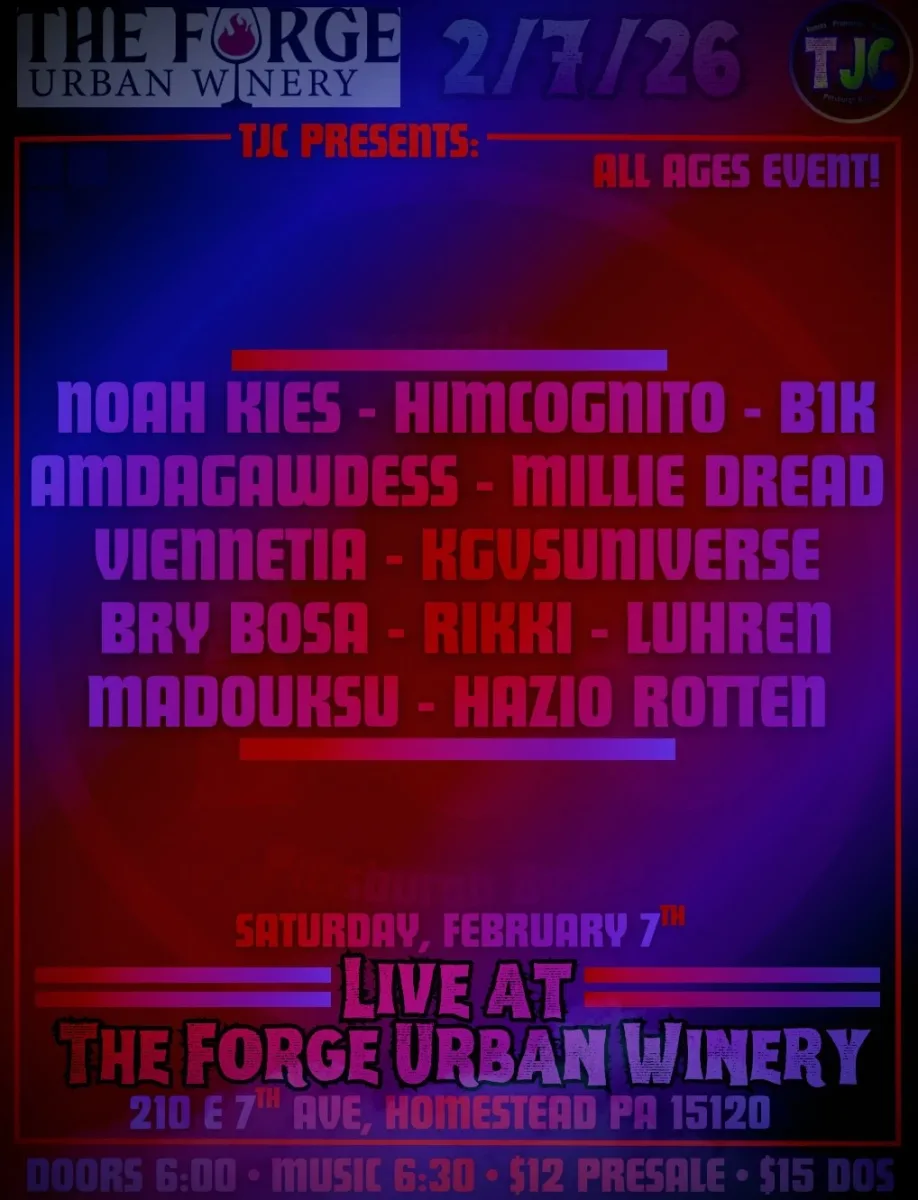 TJC Presents: Live at The Forge 2/7 @ The Forge Urban Winery