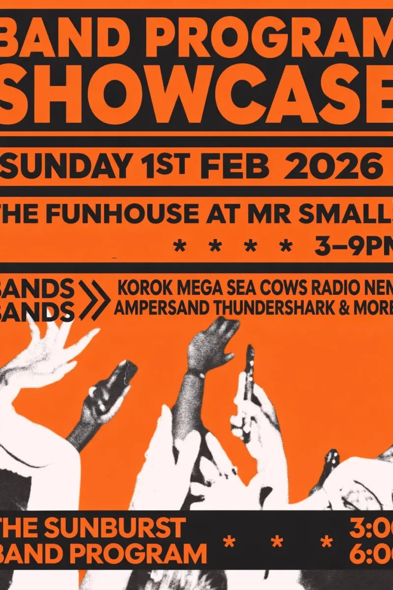 Sunburst School of Music Band Program Showcase @ The Funhouse at Mr. Smalls