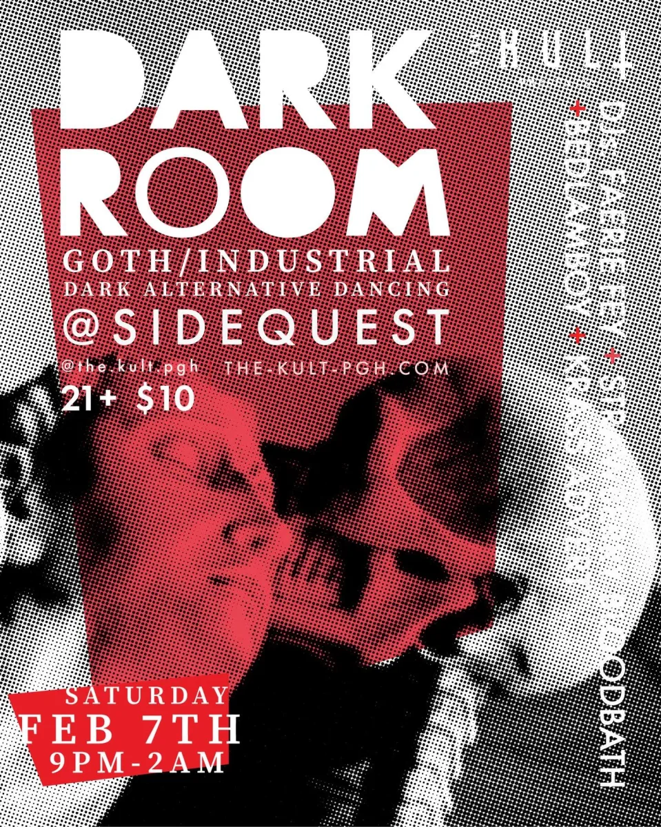 Dark Room: Goth/Industrial Dance Night @ Side Quest
