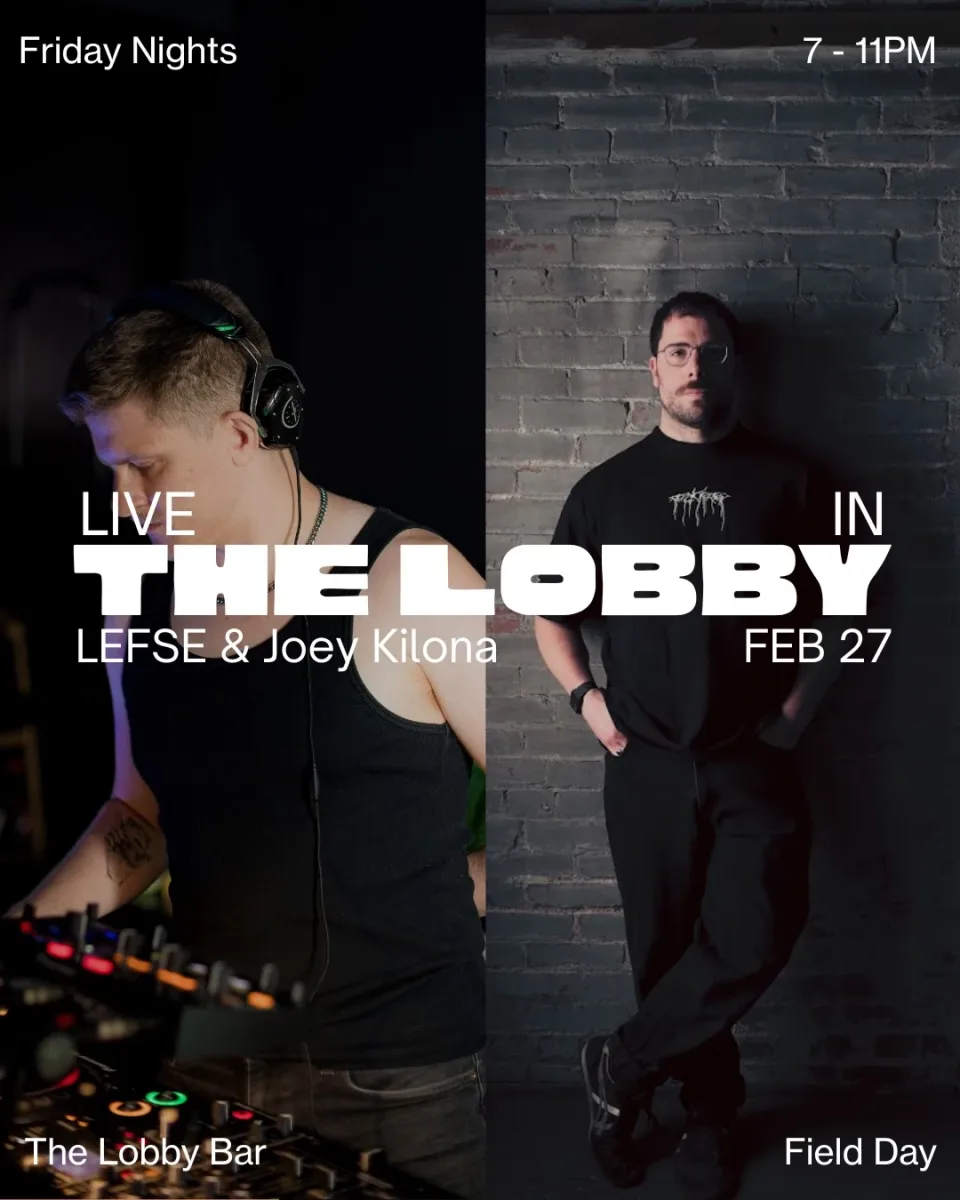 LEFSE & Joey Kilona – Live in the Lobby @ Field Day