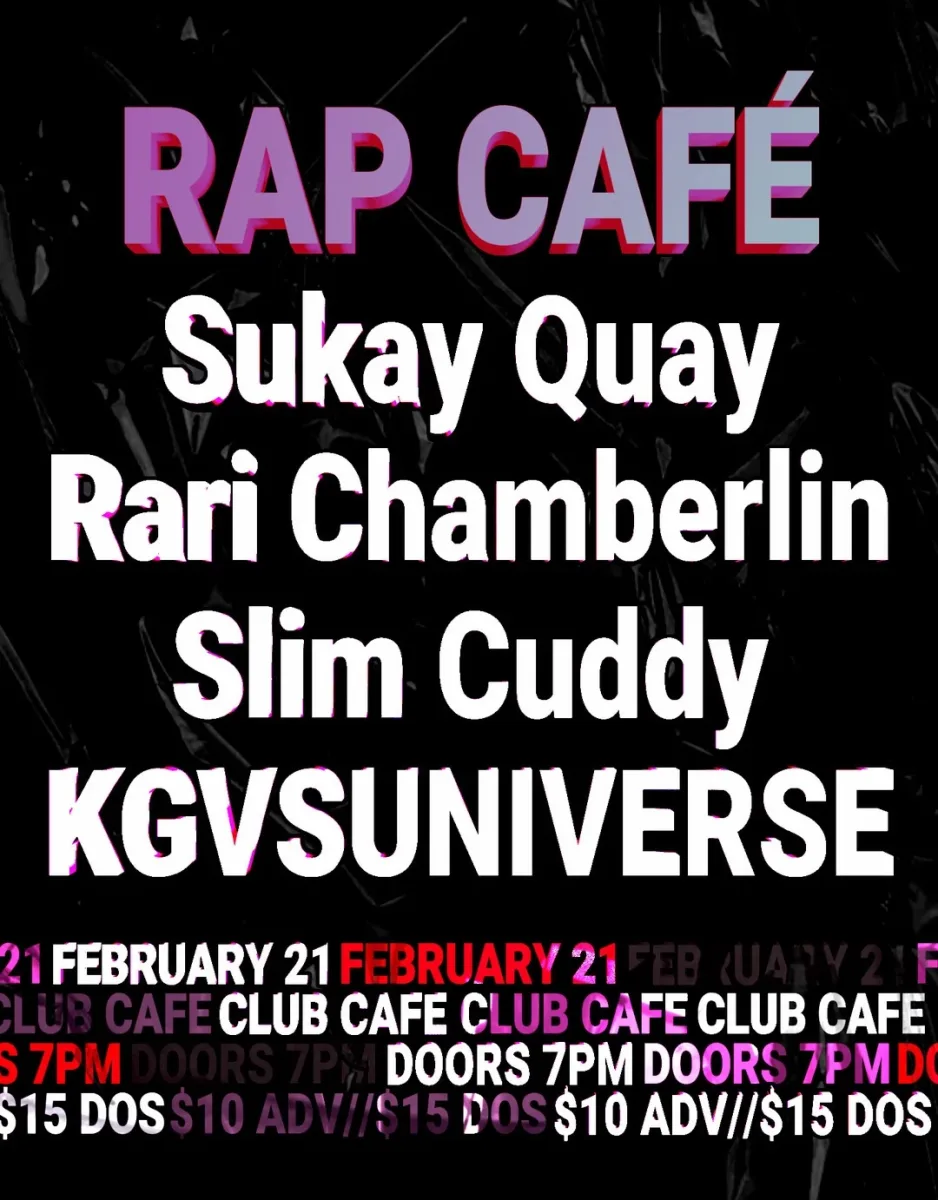 Rap Café @ Club Cafe