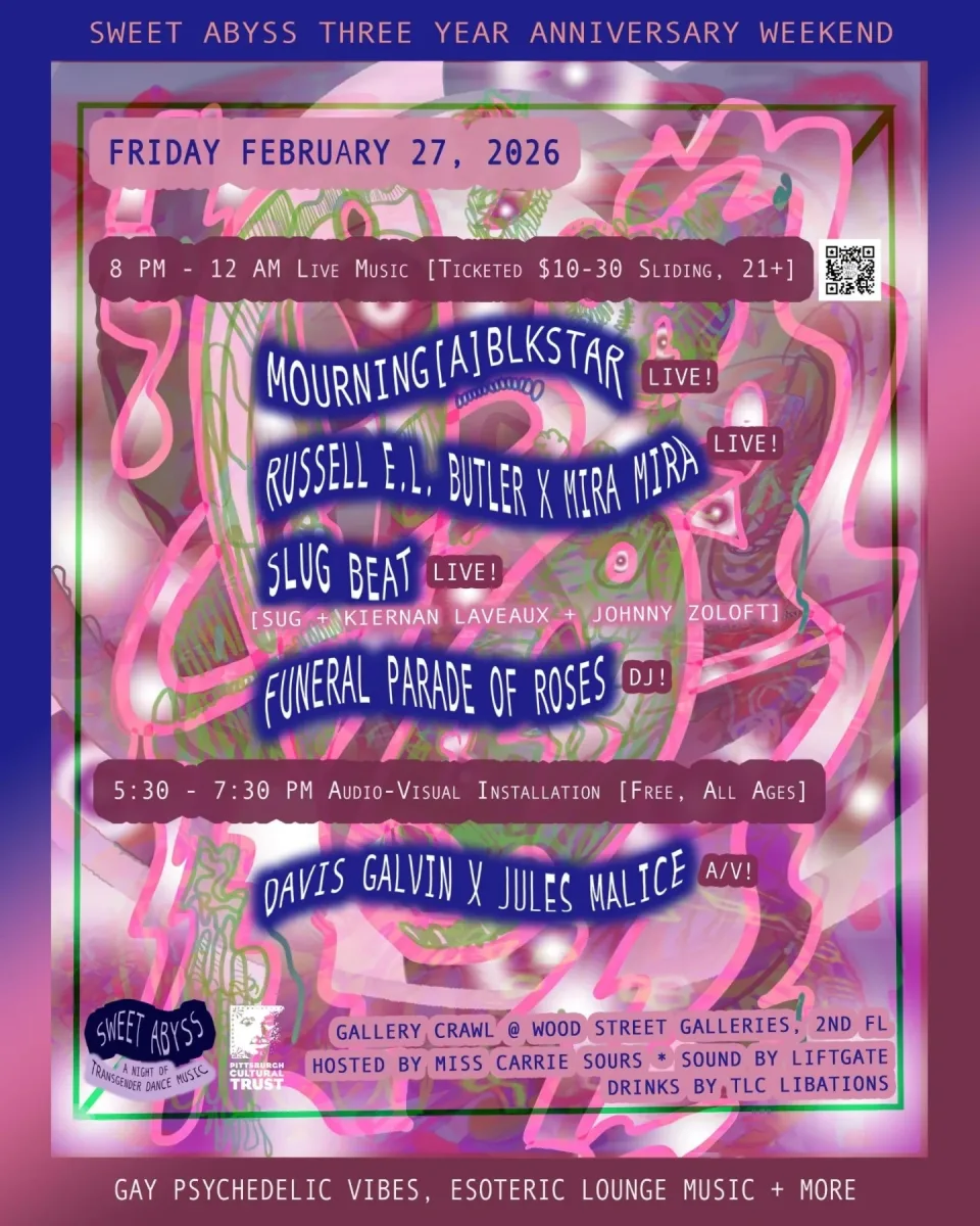 Sweet Abyss Three Year Anniversary – Friday @ Wood Street Galleries