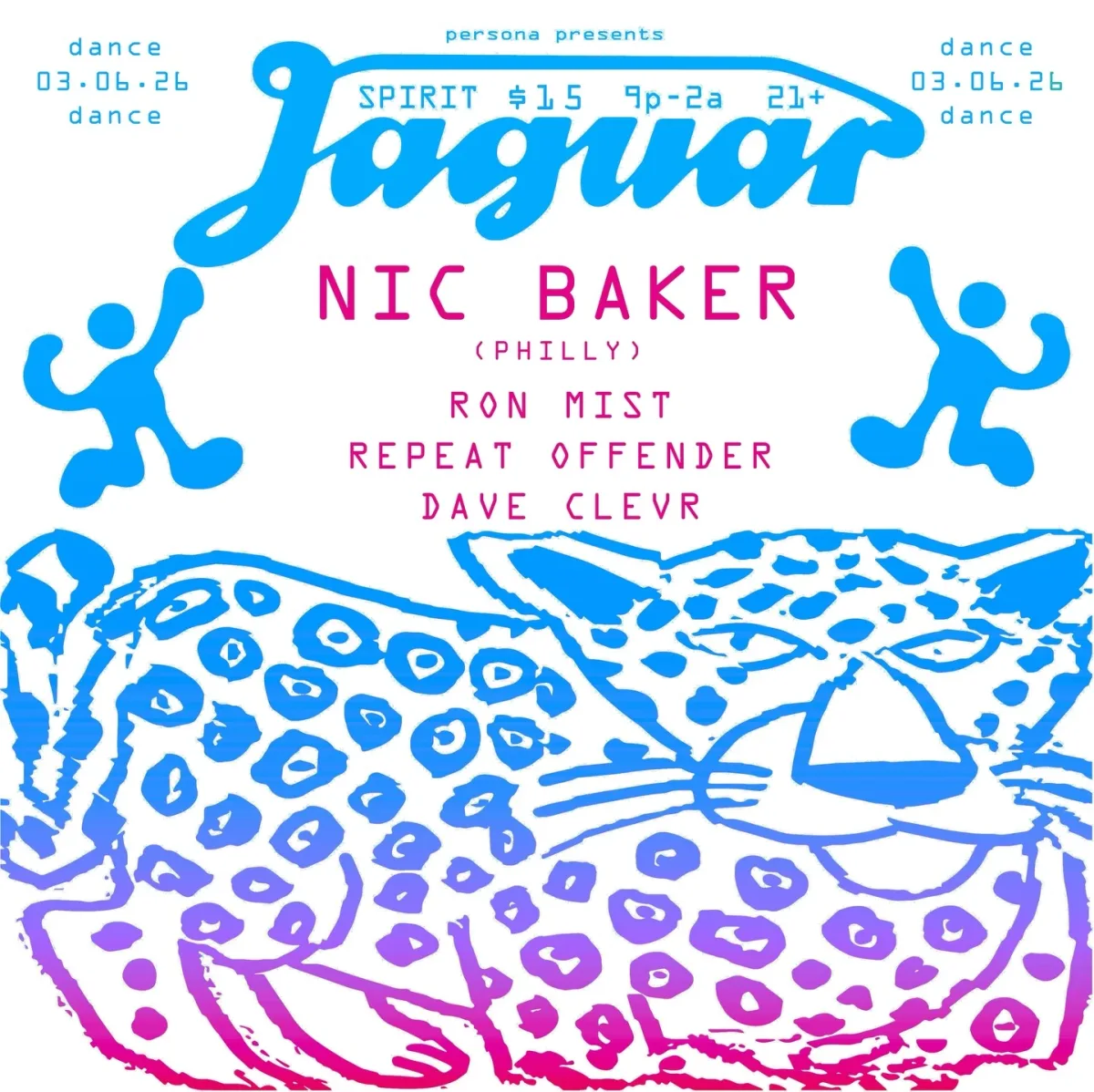 Jaguar ft. Nic Baker (Philly) @ Spirit