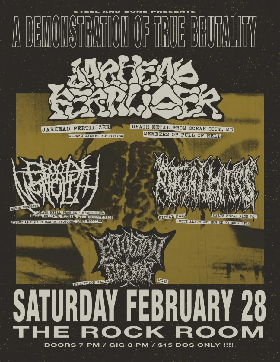 A Demonstration of True Brutality featuring Jarhead Fertilizer @ Rock Room