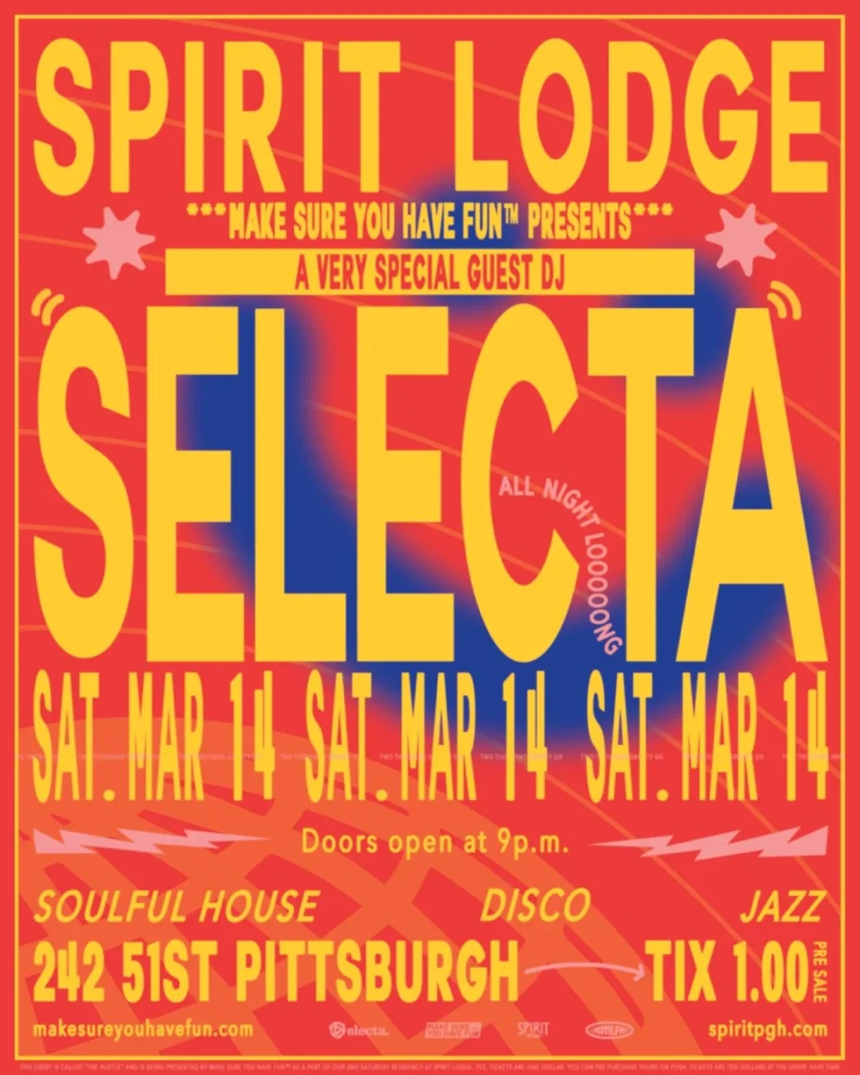 The Hustle: Soulful House, Disco and Jazz Party with Selecta @ Spirit