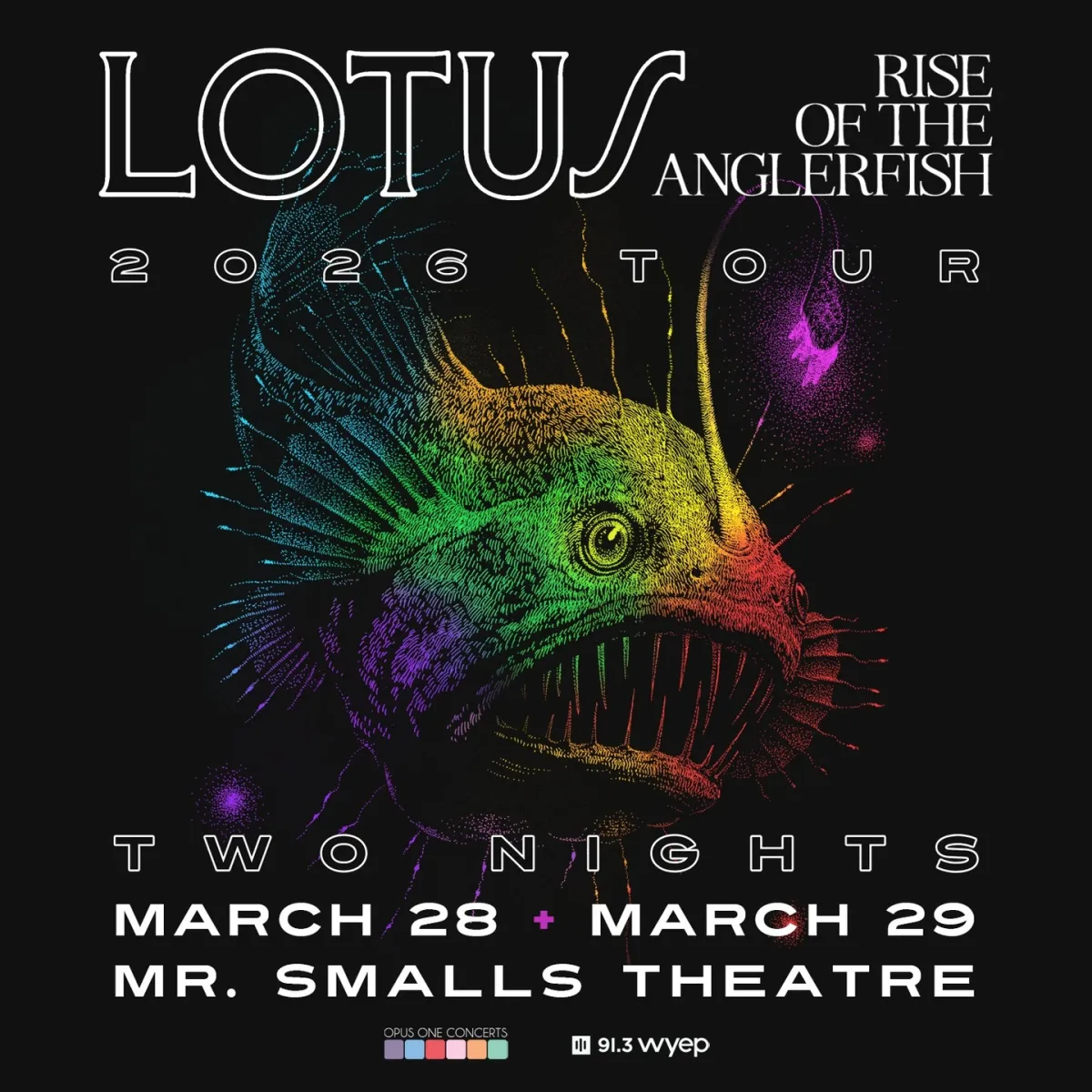 Lotus – Rise of the Anglerfish Tour (Two Nights) @ Mr. Smalls