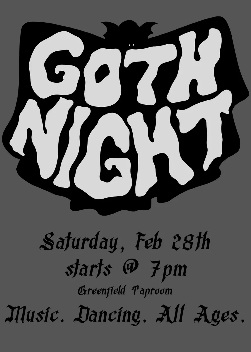 Inaugural Goth Night at Mondays Brewing Company @ Mondays Brewing Company