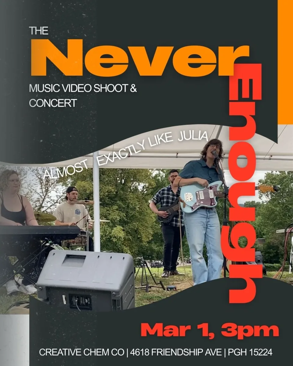 Never Enough Music Video Shoot & Concert @ Creative Chem Co