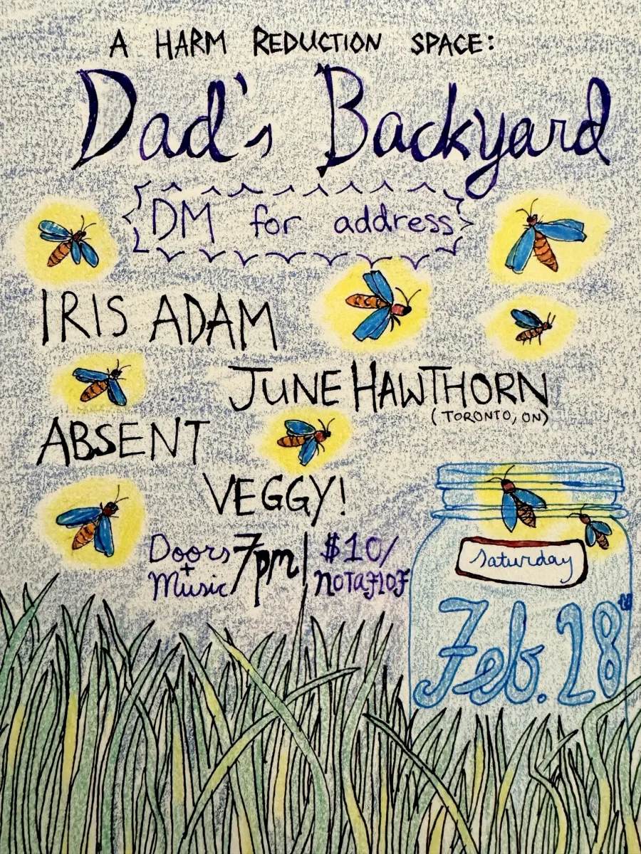 June Hawthorn at Dad's Backyard/Worm Home @ Worm Home
