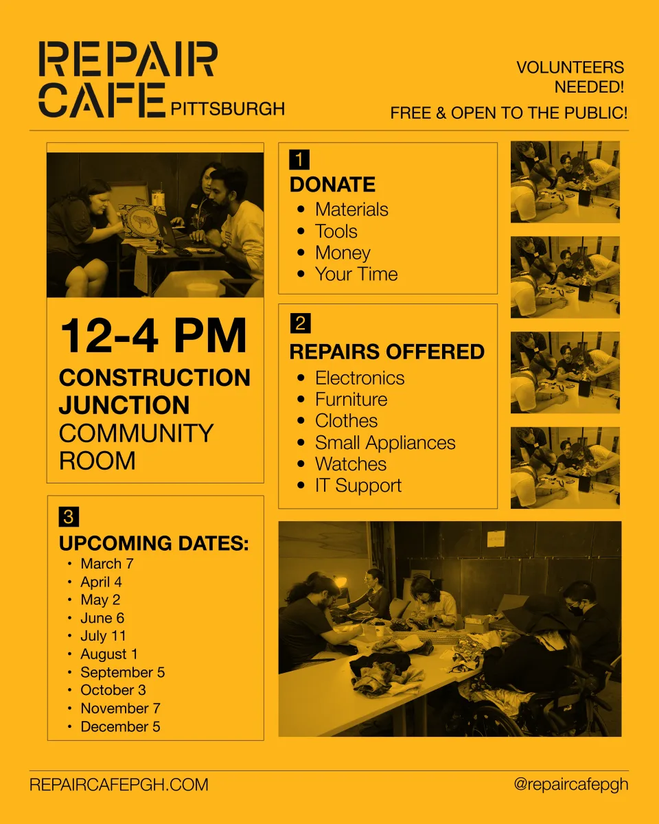 March Repair Café @ Construction Junction
