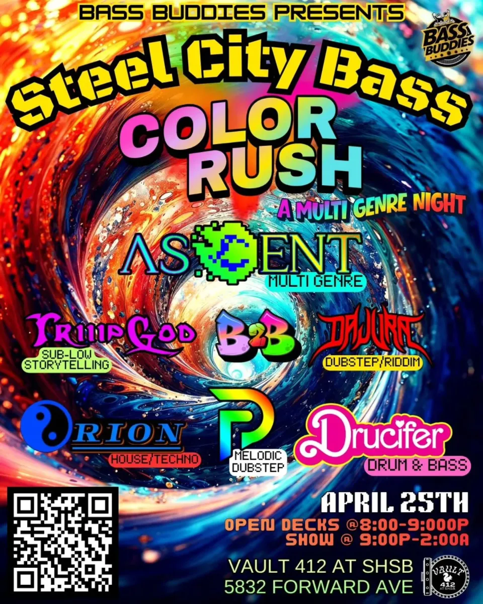Steel City Bass: Color Rush @ Squirrel Hill Sports Bar