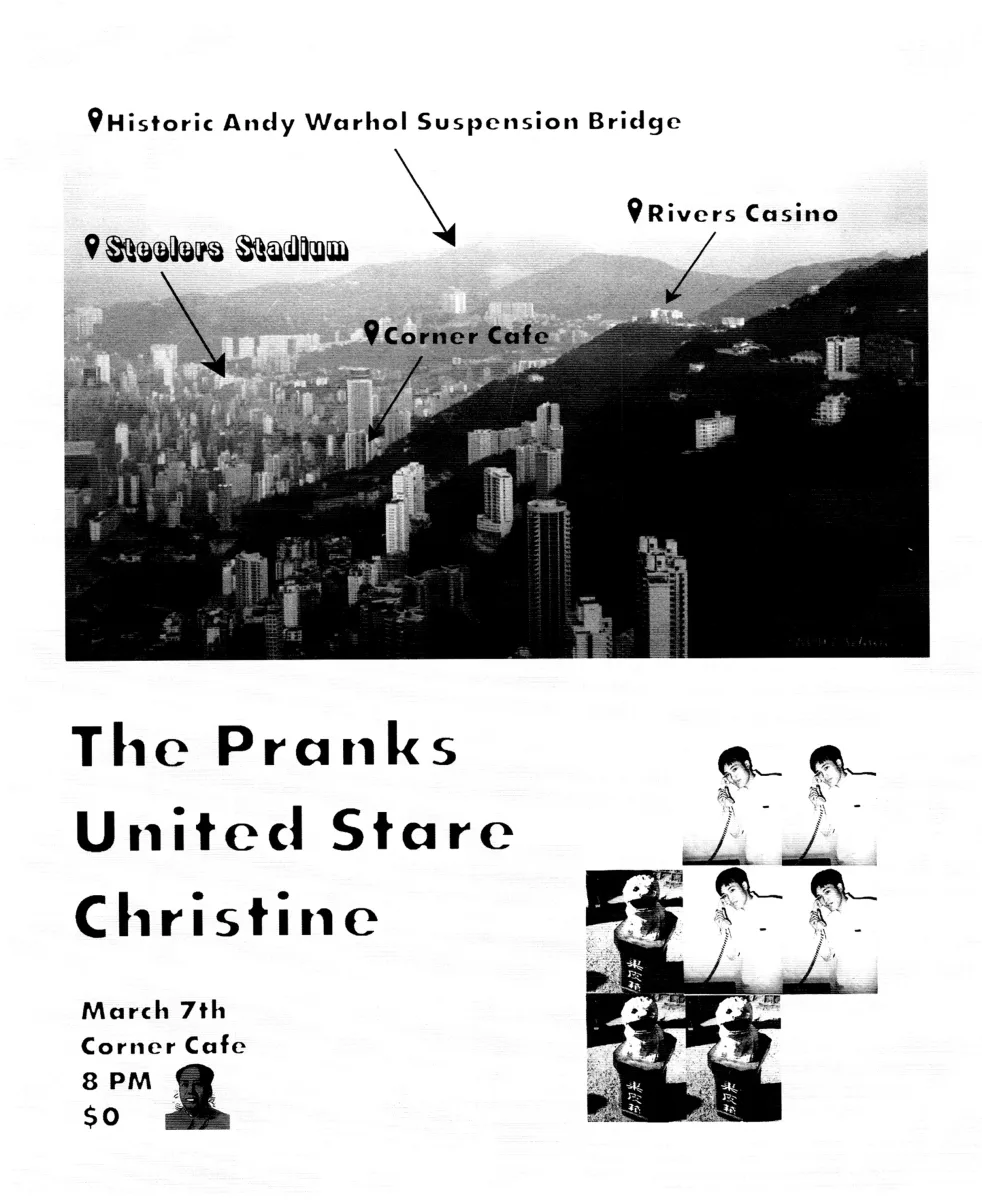 The Pranks, United Stare, Christine @ Corner Cafe