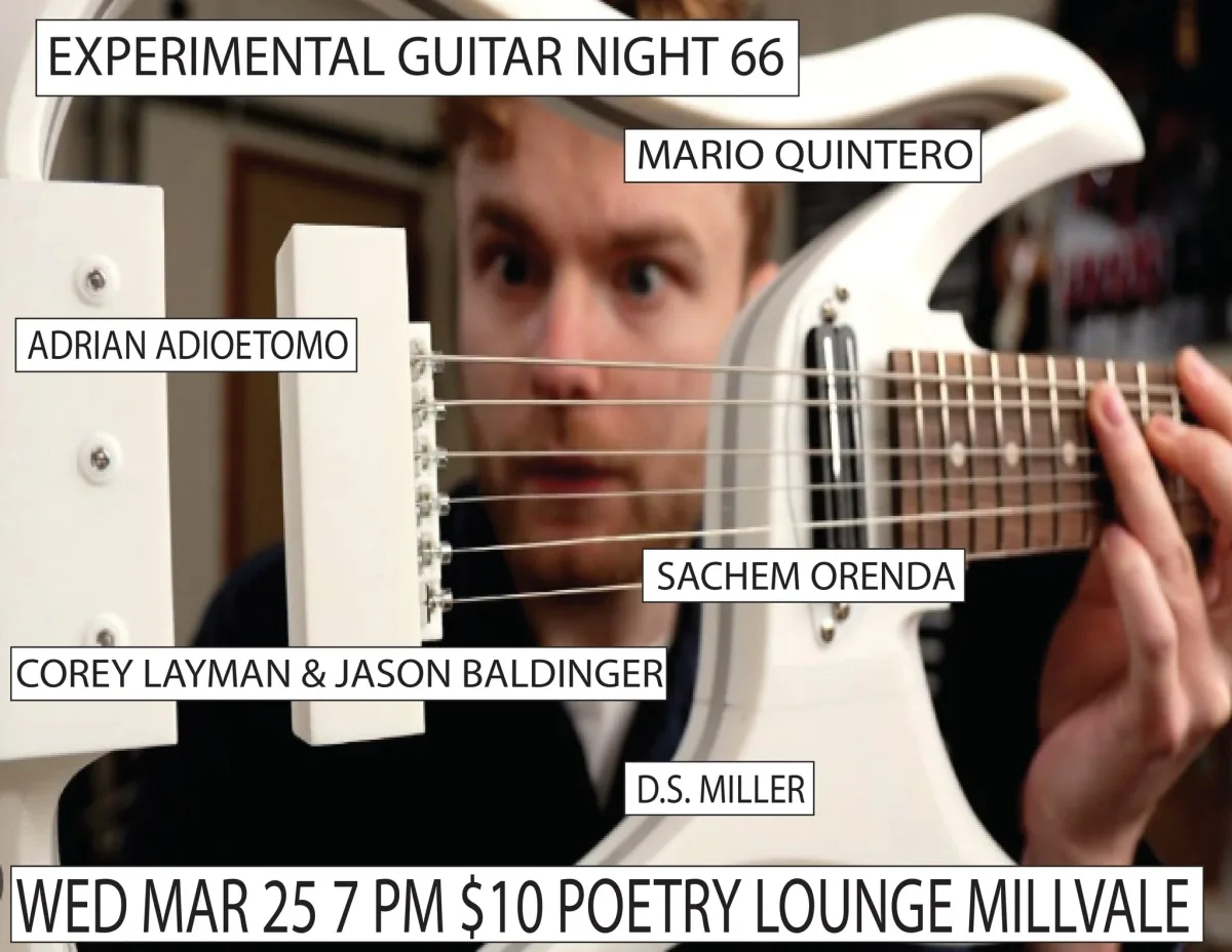 Experimental Guitar Night 66 @ Poetry Lounge
