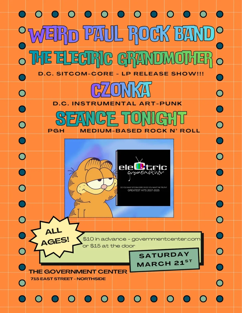 Weird Paul Rock Band / The Electric Grandmother / Czonka / Seance Tonight @ The Government Center
