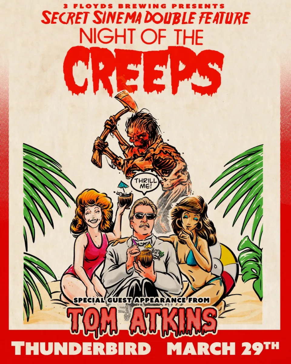 Secret Sinema Double Feature: Night of the Creeps with Tom Atkins @ Thunderbird