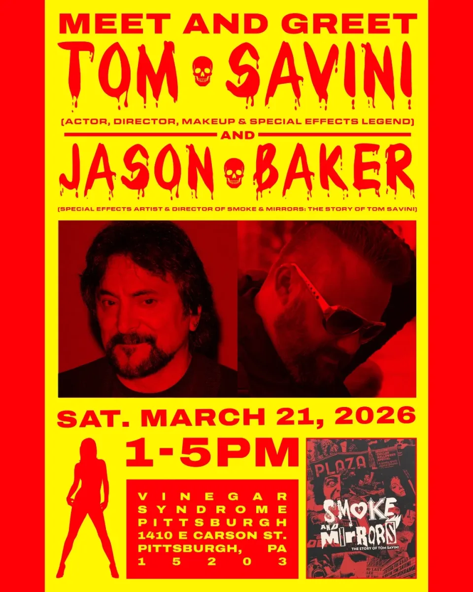Meet and Greet with Tom Savini and Jason Baker @ 