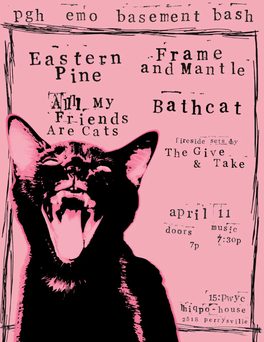 PGH EMO BASEMENT BASH @ Hippo House