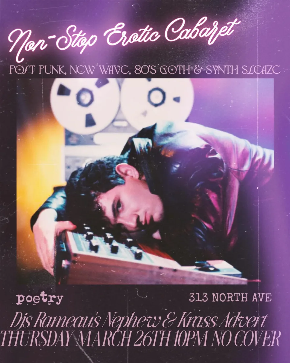 Non-Stop Erotic Cabaret @ Poetry Lounge