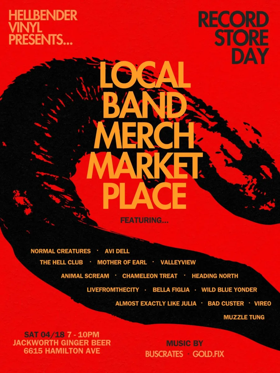 Local Band Merch Marketplace (Record Store Day) @ Jackworth Ginger Beer