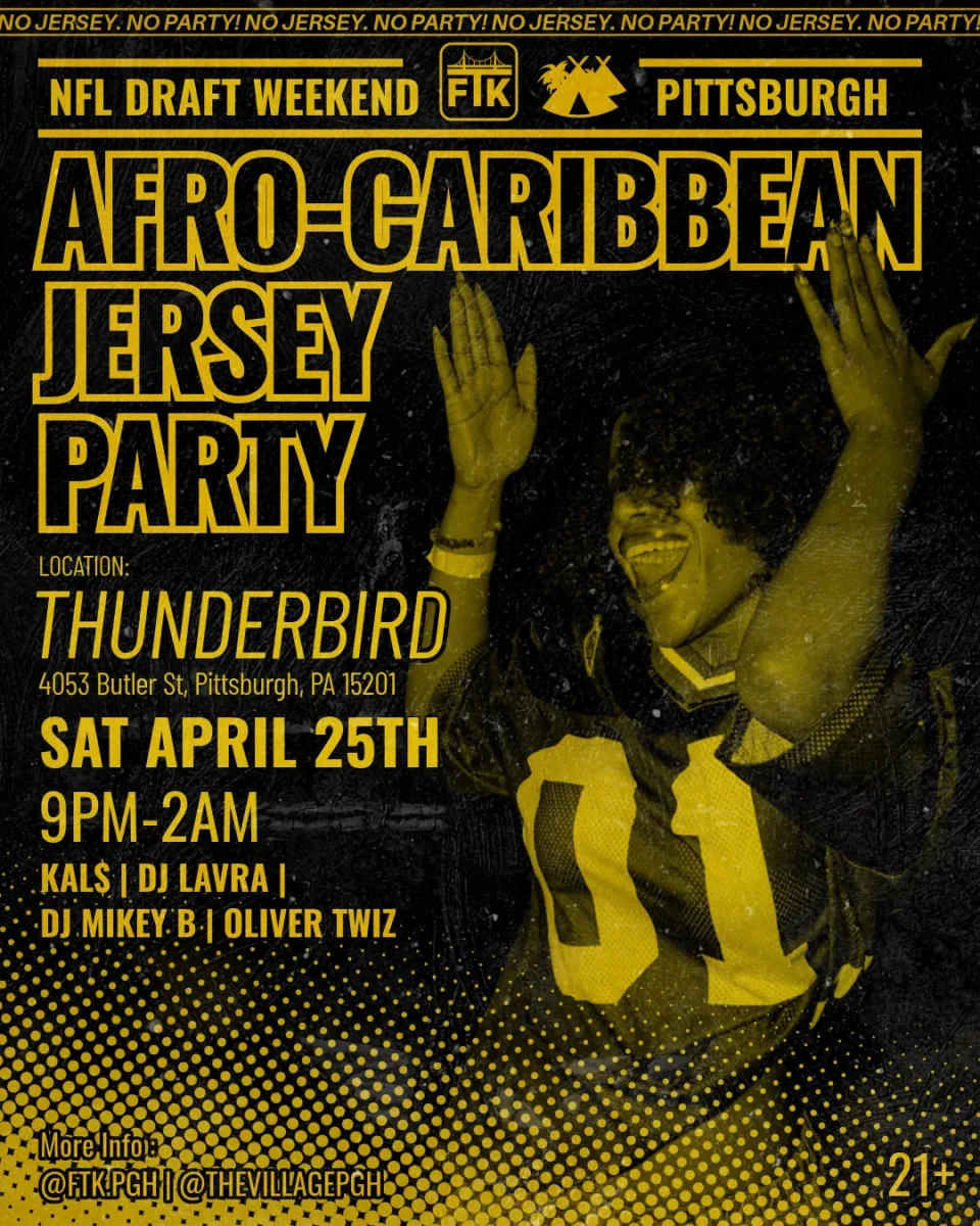 AFRO-CARIBBEAN JERSEY PARTY @ Thunderbird
